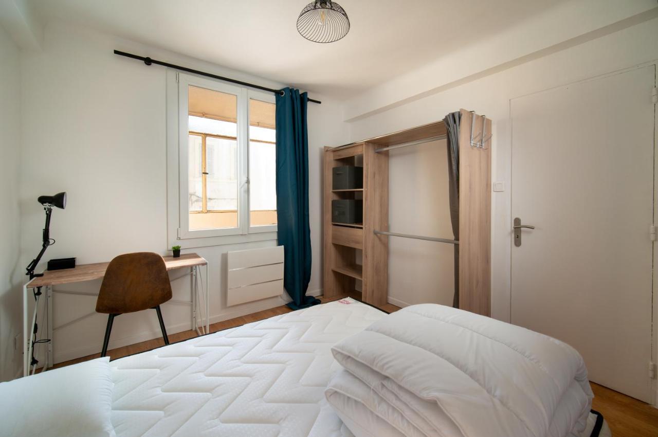 Grand Appartement 3 Chambres Avec Clim Et Balcon Marseille Exterior photo